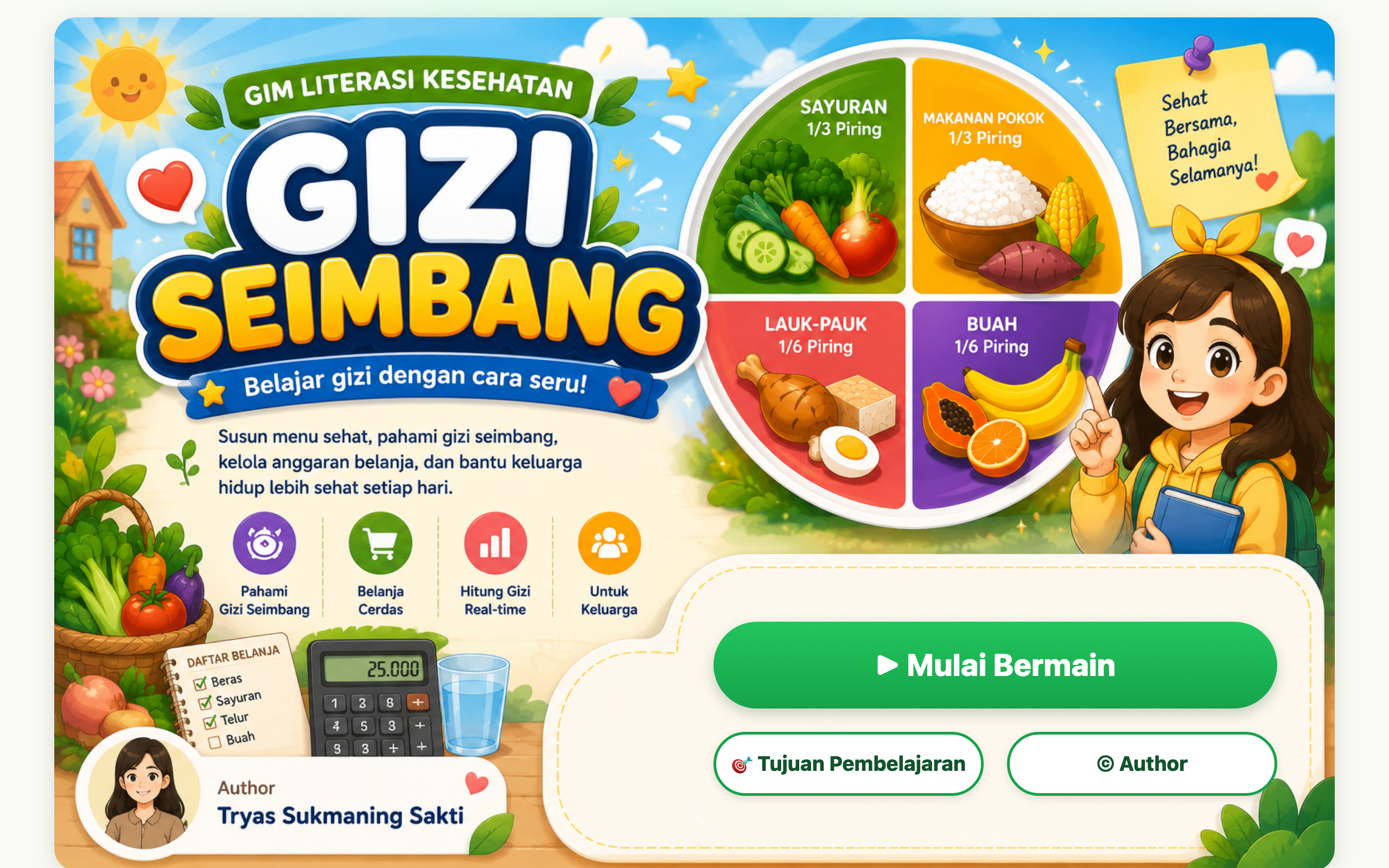 Gizi Seimbang — Nutrition Literacy Game